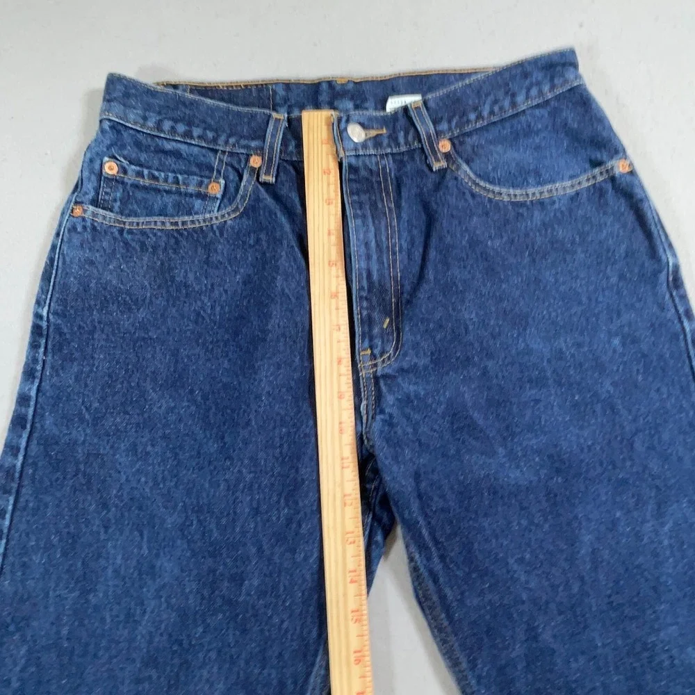 Vintage Levis 505 Regular Fit Men 33x30 Straight‎ Leg Dark Wash Denim Blackwing